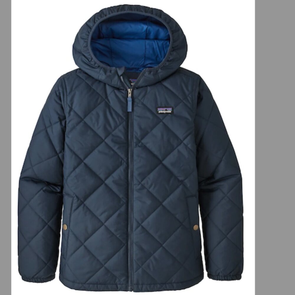 Patagonia Kids Diamond Quilt Hoody, XL (14)